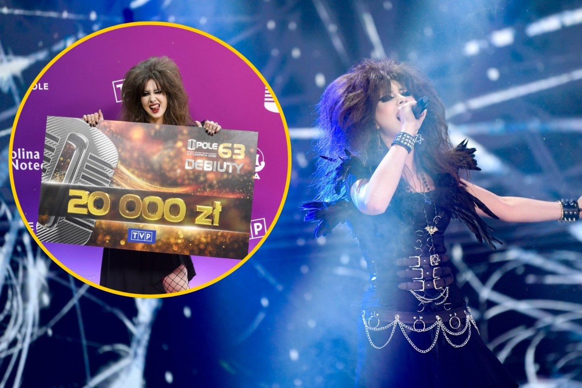 To jej talent najbardziej docenili Polacy. 16-latka z nagrodą publiczności na Festiwalu w Opolu