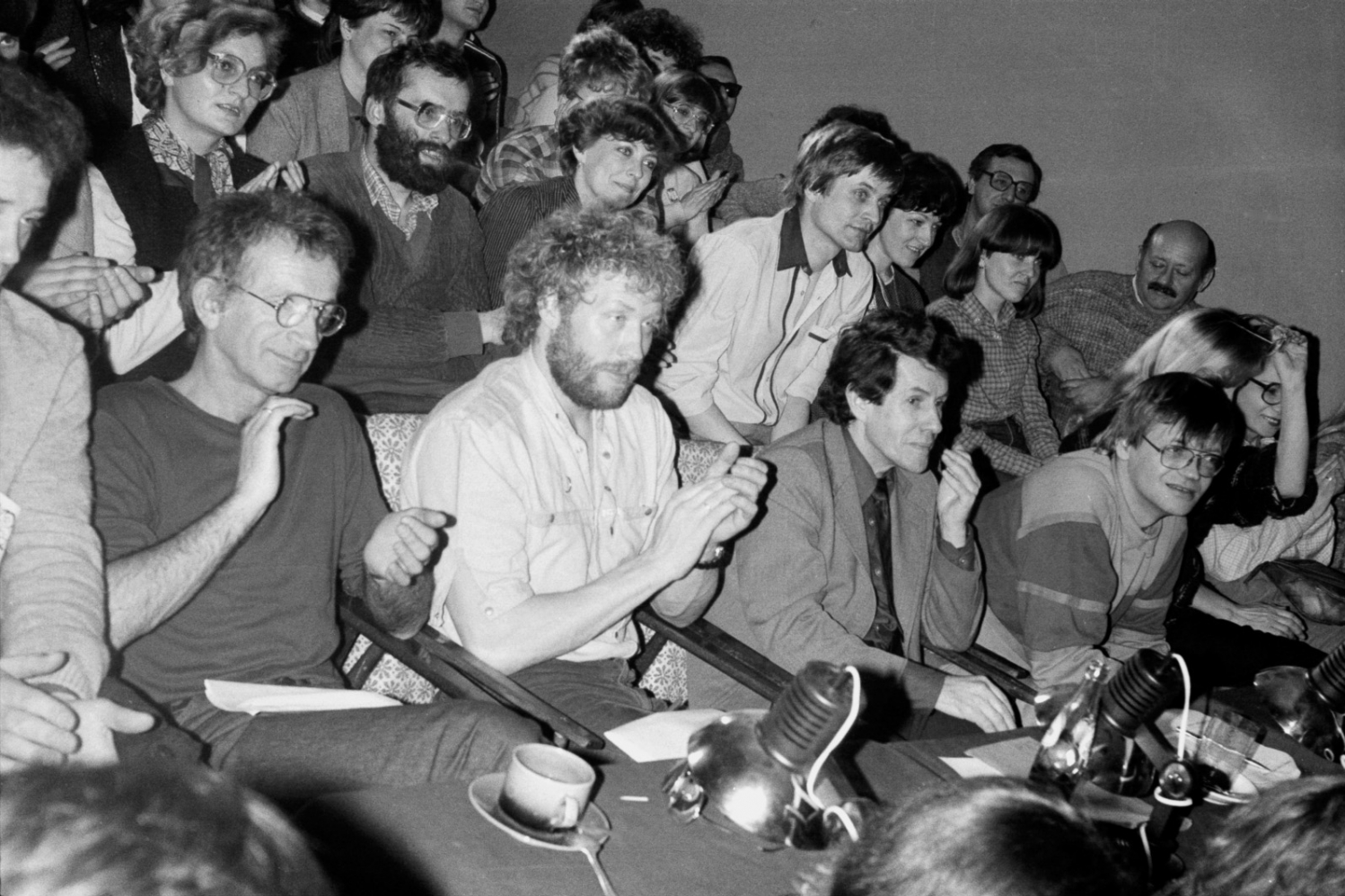 – jury 1. PAKI – od lewej: Jacek Fedorowicz, Władysław Kozakiewicz, prof. Lucjan Suchanek, Maciej Zembaty;