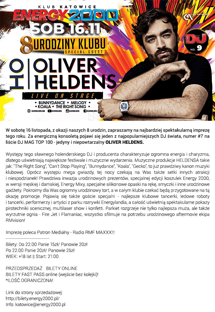 OLIVER HELDENS ★ 8 URODZINY