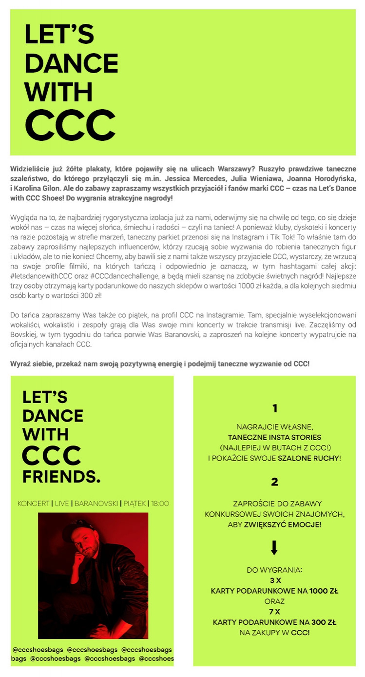 Let's Dance with CCC