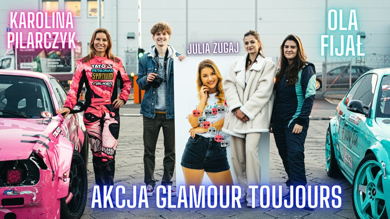Najlepsze drifterki w Polsce leciały bokiem wokół Julki Żugaj! #GlamourToujours