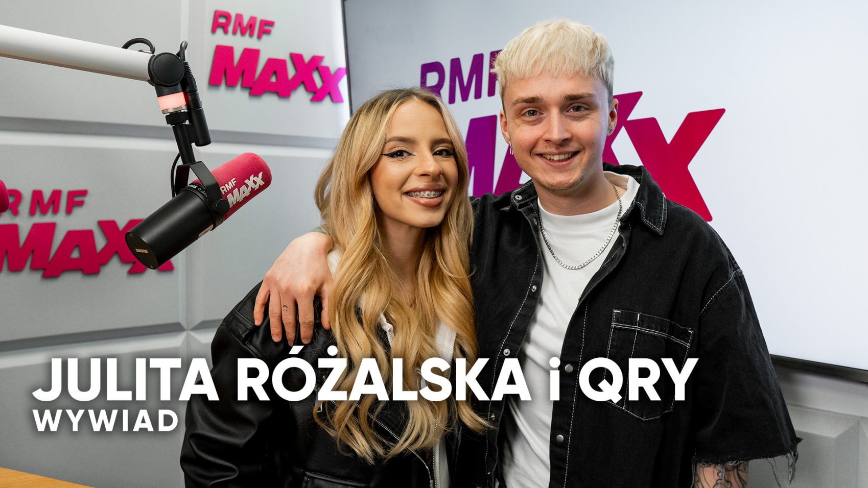 Julita Różalska i Qry w RMF MAXX