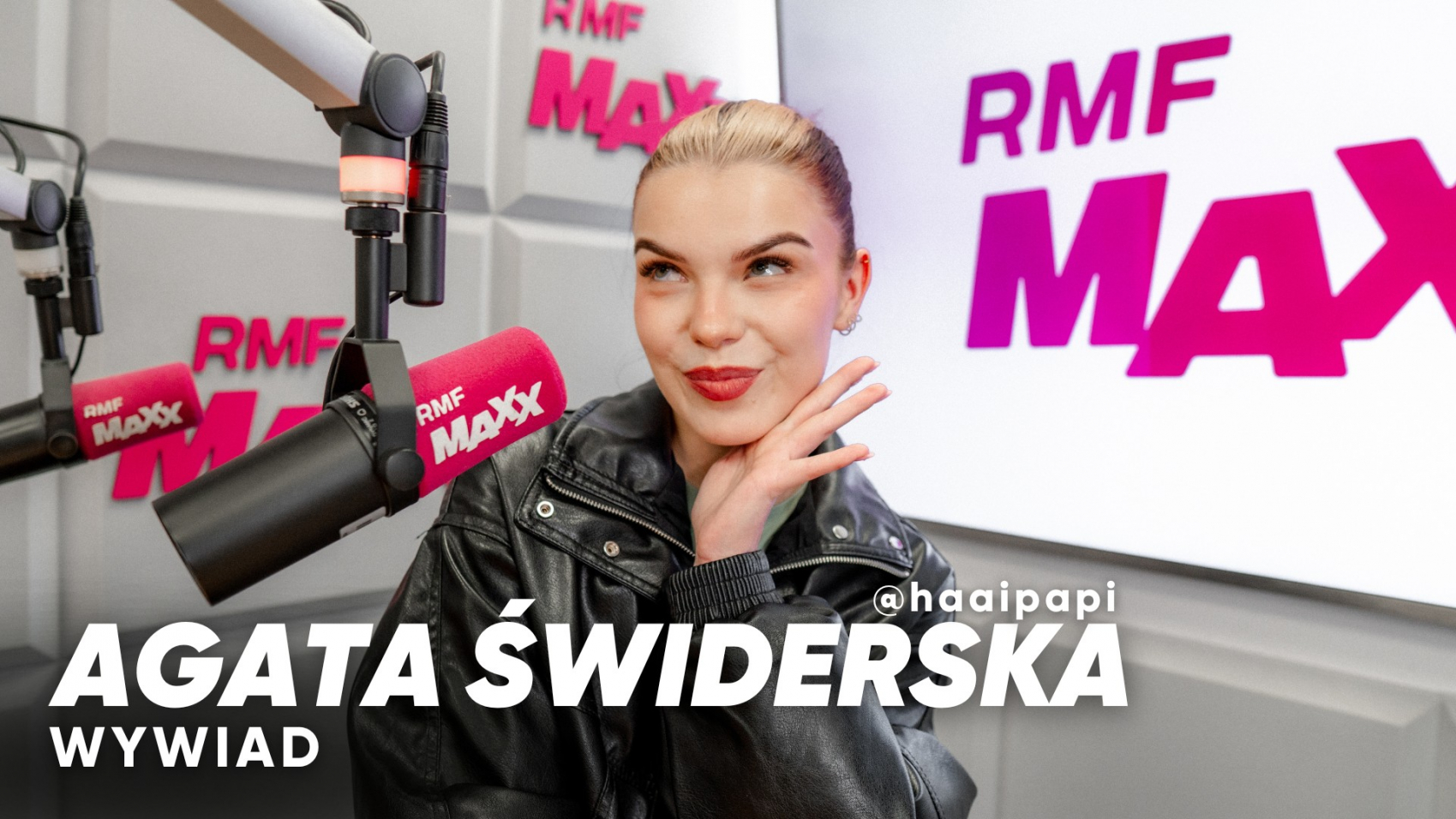 Agata Świderska (haaipapi) premierowo w RMF MAXX