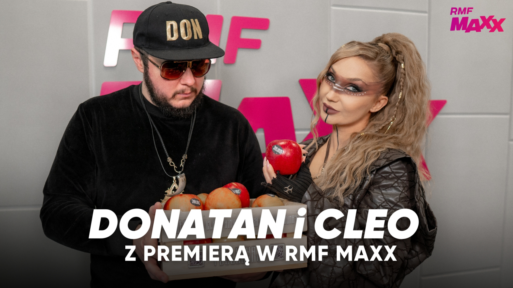 Cleo i Donatan z premierą "JABŁONI" w RMF MAXX